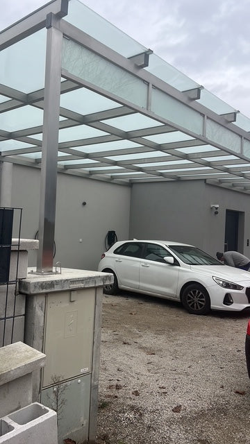 Edelstahl Überdachung und Carports