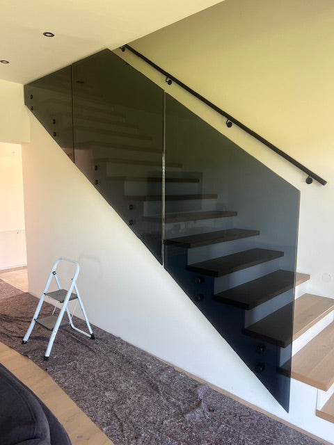 Glas Geländer in Punkthalterung