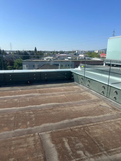 Glas Geländer in Punkthalterung