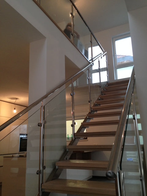Edelstahl Stiegen