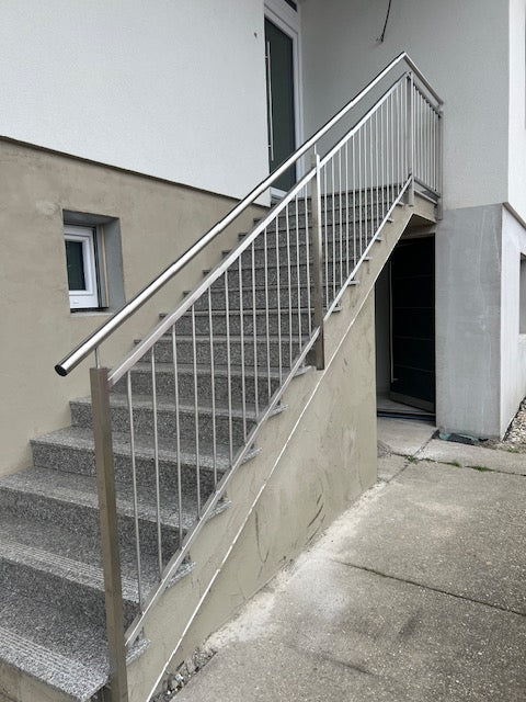 Edelstahl Geländer Model Gitter - Französisch